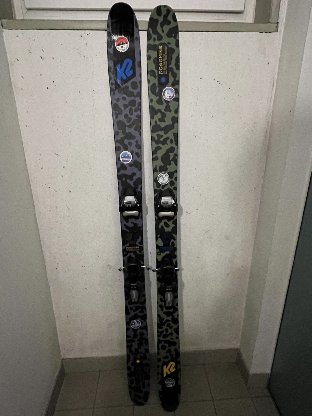 Sci K2 Poacher 177 cm + Attacchi Marker Griffon 13 usato