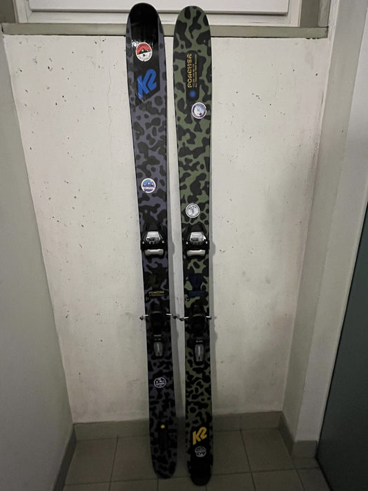 Sci K2 Poacher 177 cm + Attacchi Marker Griffon 13 usato