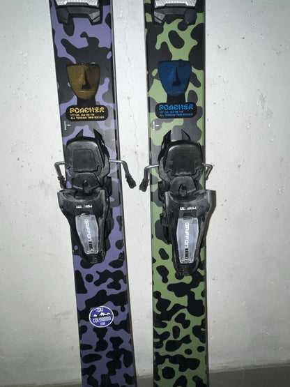 Sci K2 Poacher 177 cm + Attacchi Marker Griffon 13 usato