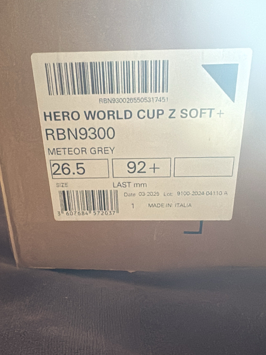 Scarponi sci Rossignol hero WC z soft + rbn9300 tg. 26.5 usati
