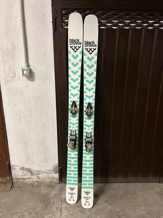 Set Sci freeride/scialpinismo Black Crows Atris 184 cm + pelli usati