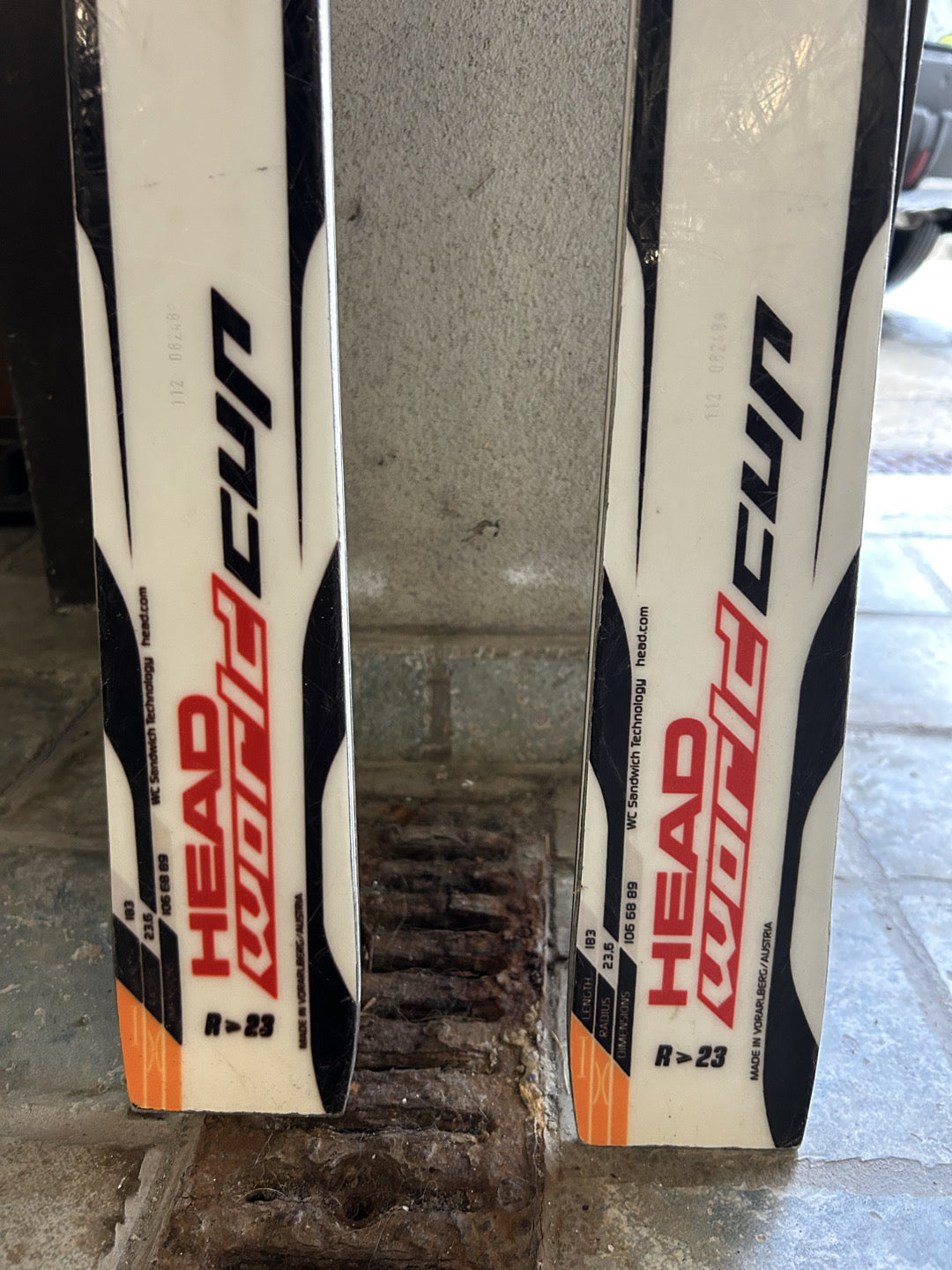 HEAD Worldcup r23 - 183cm