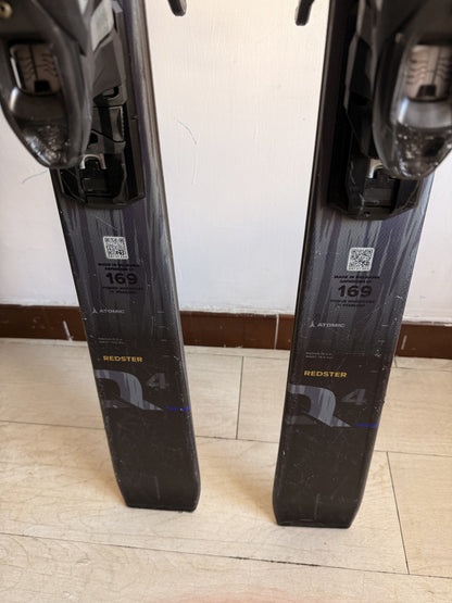 Sci atomic redster Q4 169cm + attacchi atomicM 10  usati