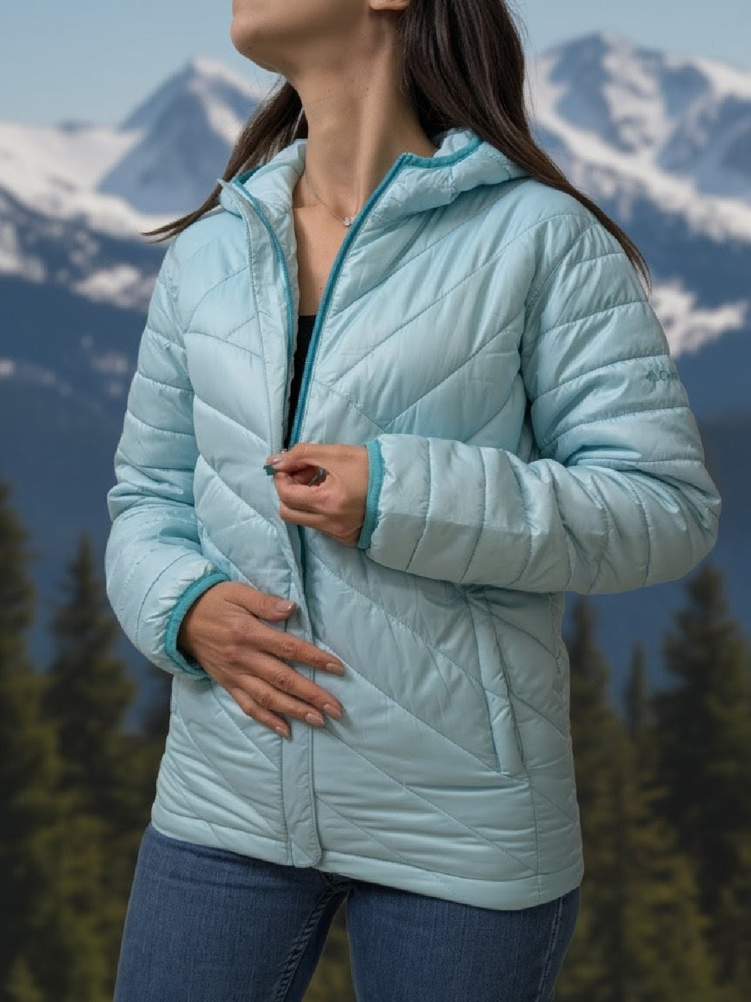 Piumino Columbia donna tg. L usato