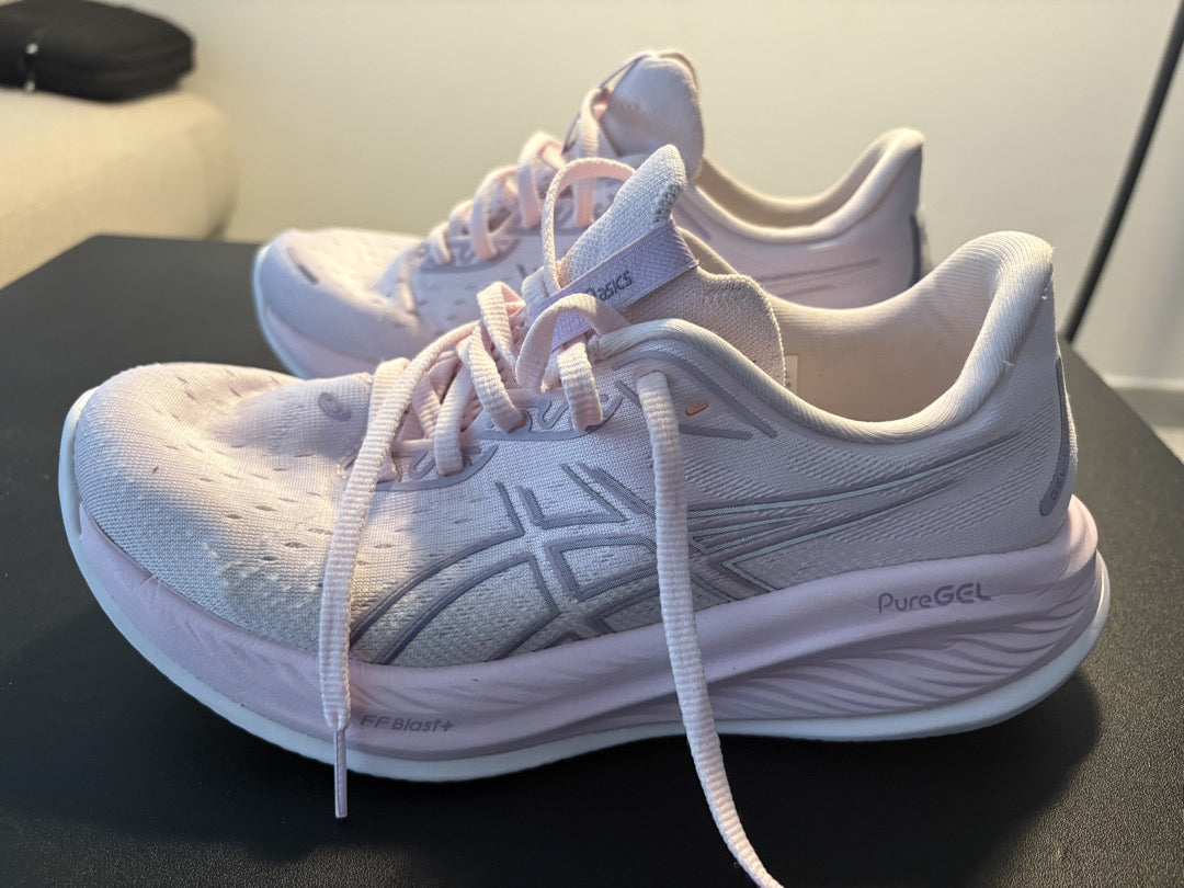 Scarpe asics gel culumbus 26 rosa donna taglia 40 usate