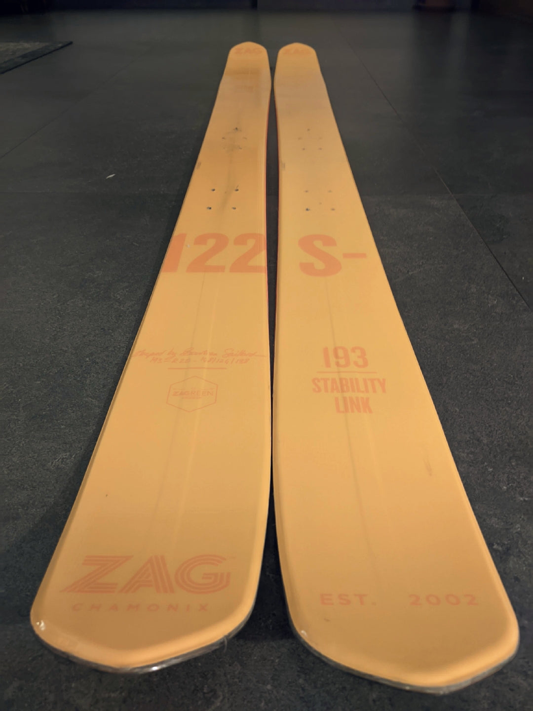 Sci Zag Slap 193cm + attacchi Atomic Strive 14 usato 2 volte