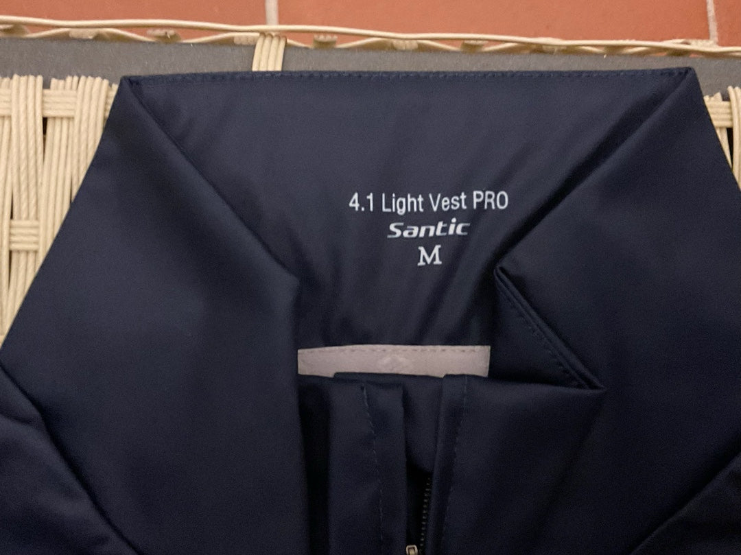 Gilet antivento ciclismo Team Novo Nordisk tg. M nuovo