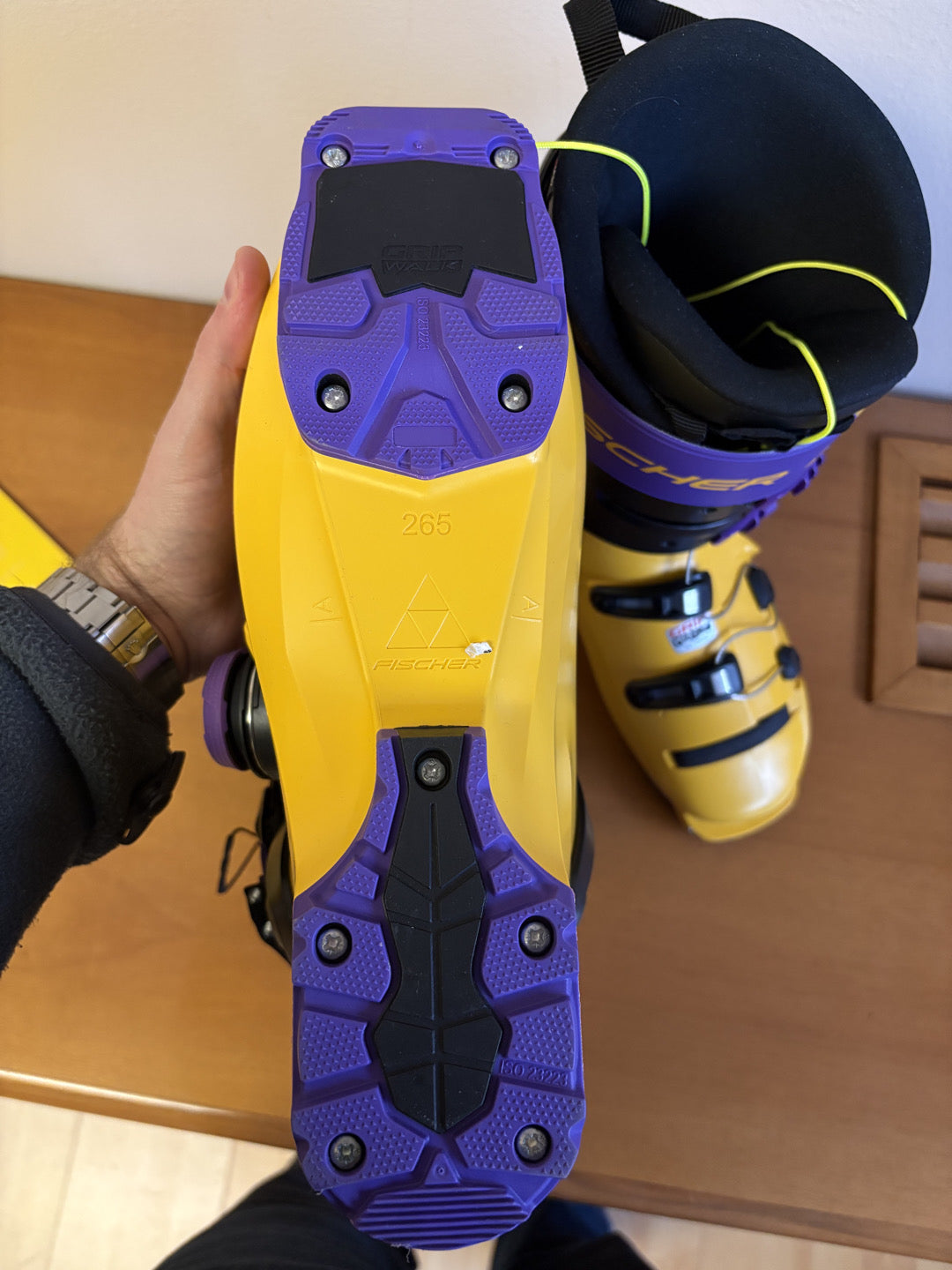 Scarponi sci Fischer RC4 Pro MV Dyn Boa tg. 26.5 usati