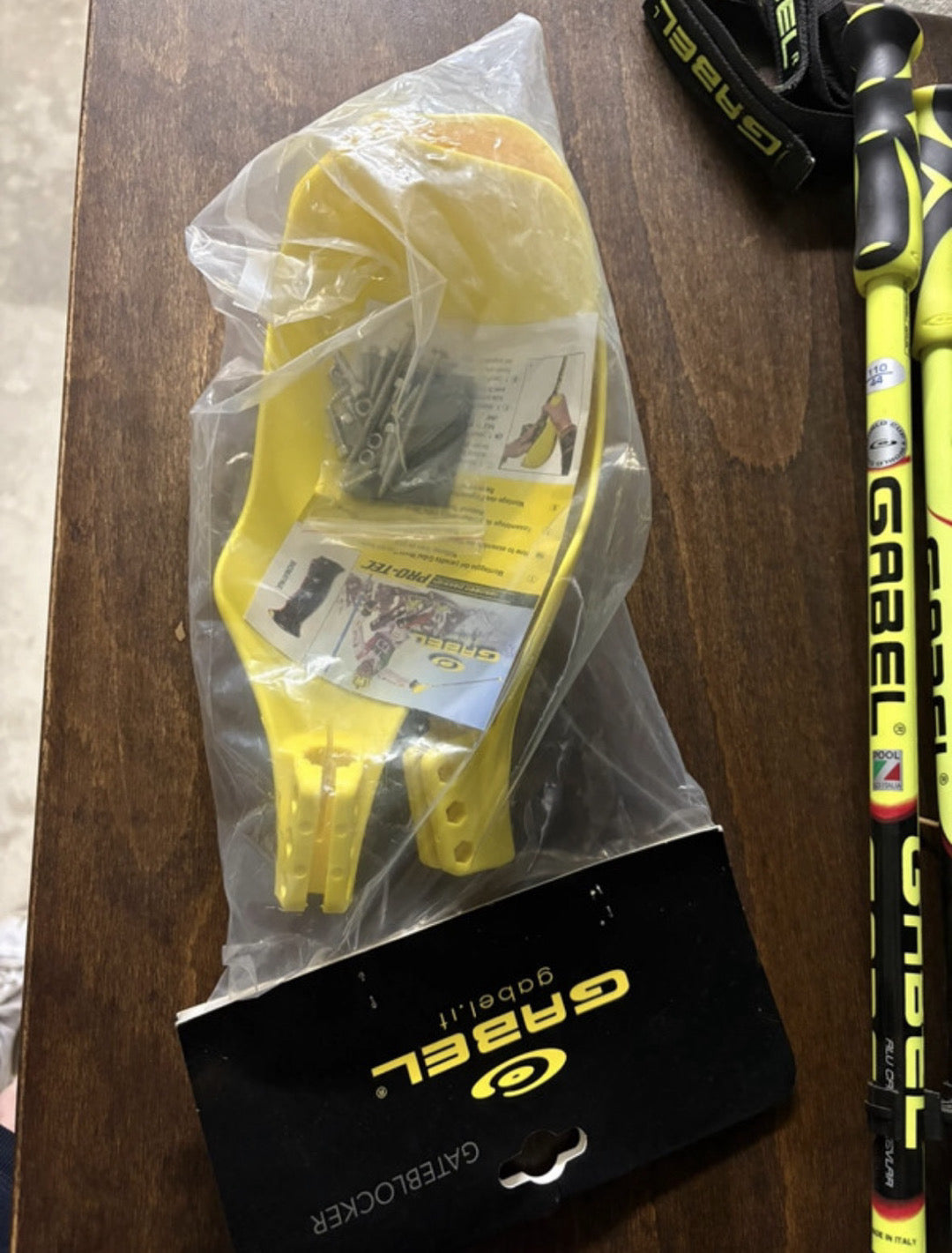 Bastoni sci Gabel SLK-R Carbon Kevlar con paramano nuovi