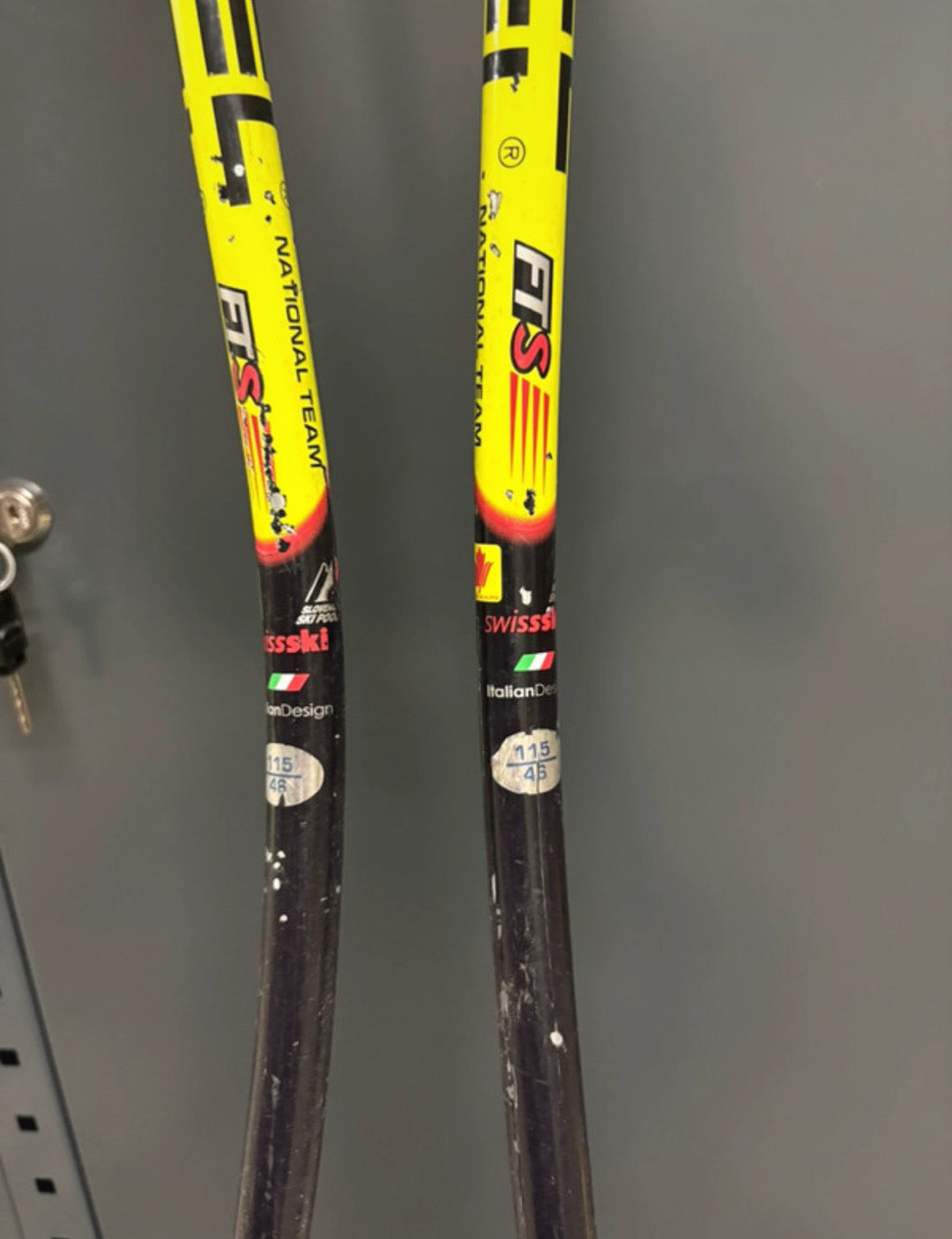 Bastoncini sci 115cm Gabel National Team DH – Super-G / Agonismo usati