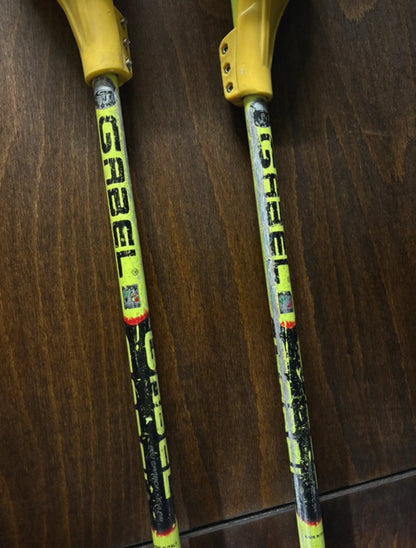Bastoni sci 110cm Gabel SLK-R Carbon Kevlar con paramano usati