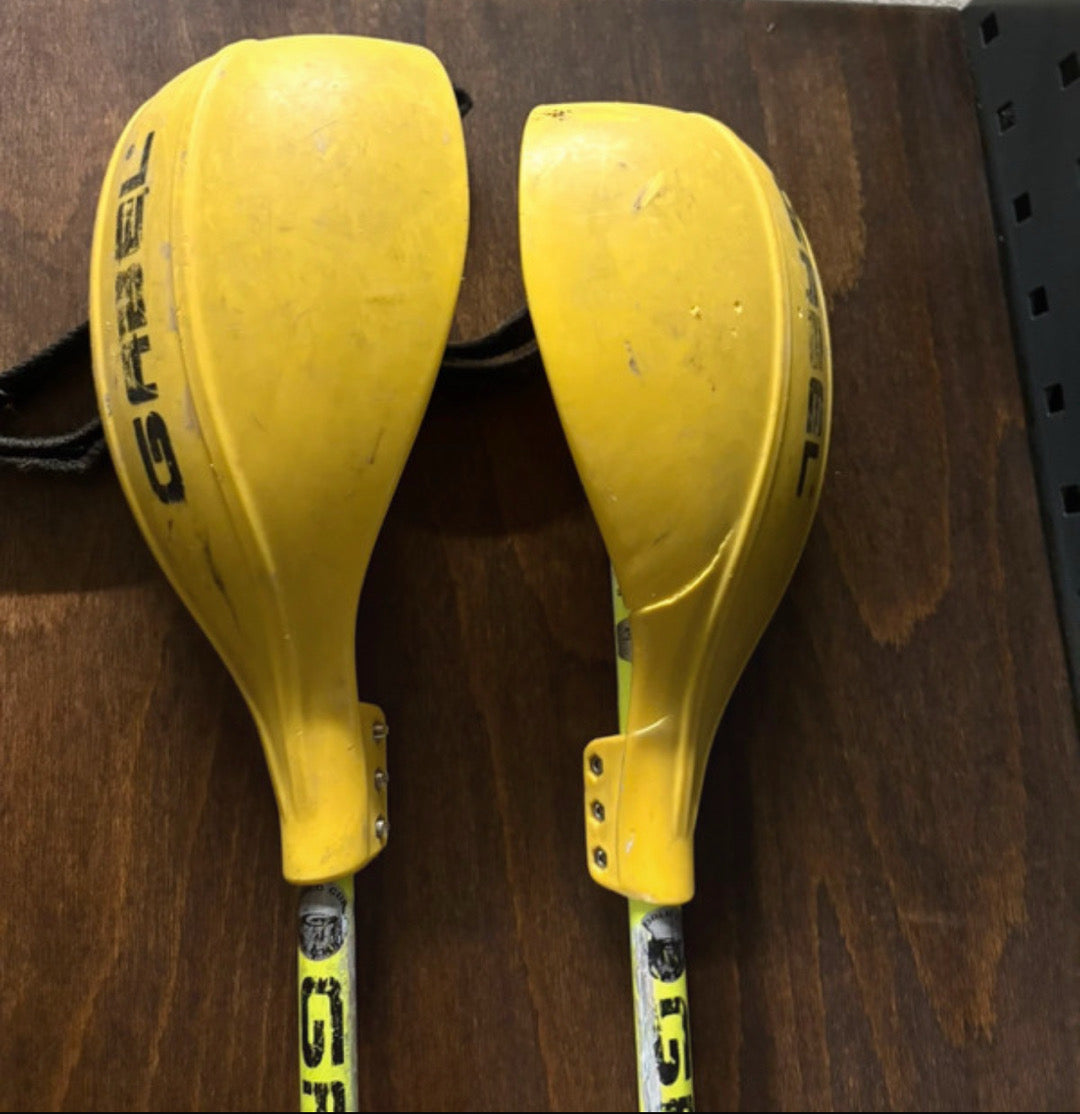 Bastoni sci 110cm Gabel SLK-R Carbon Kevlar con paramano usati
