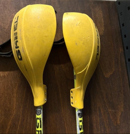 Bastoni sci 110cm Gabel SLK-R Carbon Kevlar con paramano usati