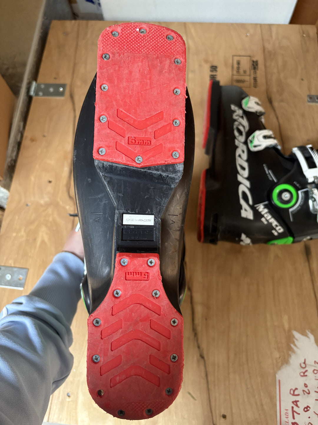 Scarponi sci Nordica Dobermann GP 130 usati