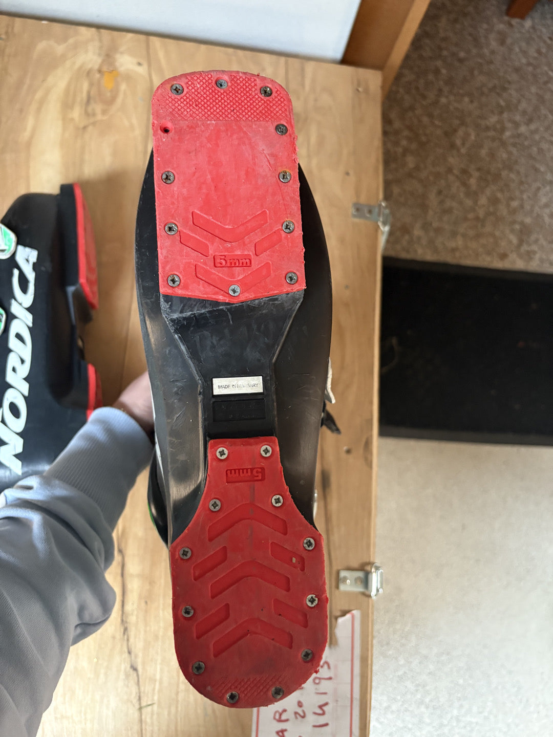 Scarponi sci Nordica Dobermann GP 130 usati