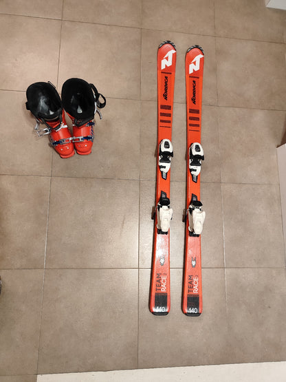 Sci Nordica Team Race 140cm usati