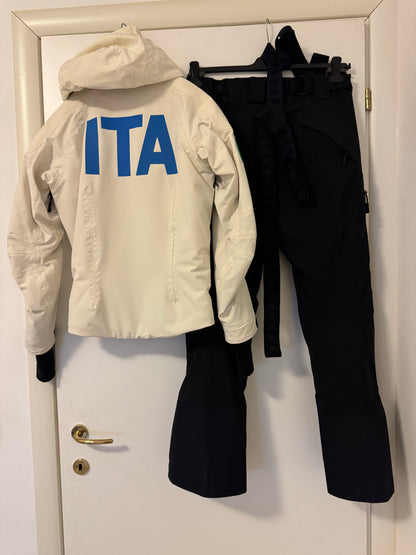 Giacca e pantalone sci Kappa FISI ITA tg. XS usati