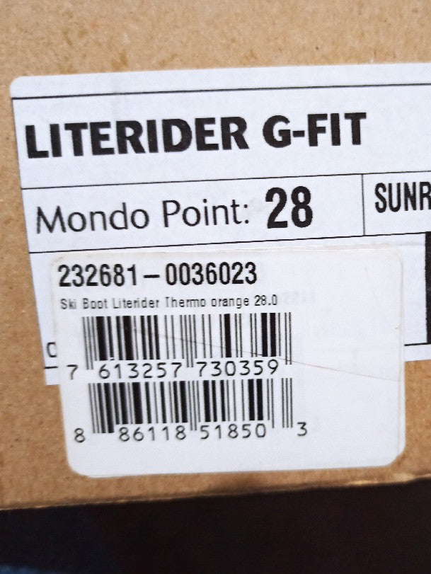 Scarponi scialpinismo Garmont tg. 28 usati