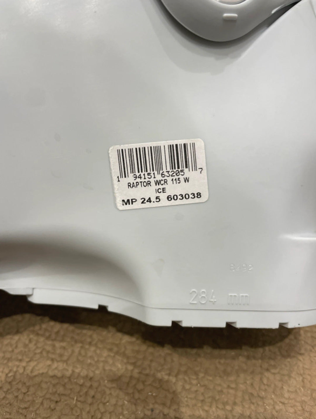 HEAD WCR RAPTOR 24.5 Flex 115/125 Last 96