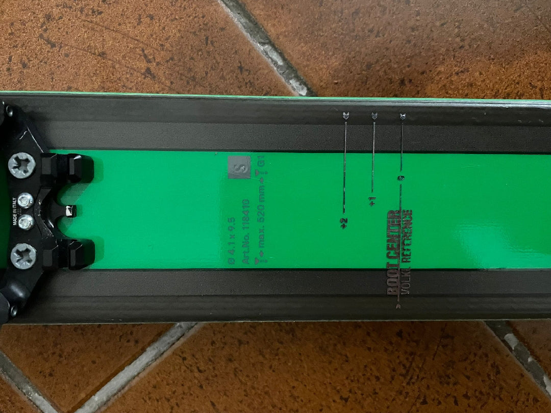 Sci scialpinismo Volkl Kanjo 168cm r17.6 usati