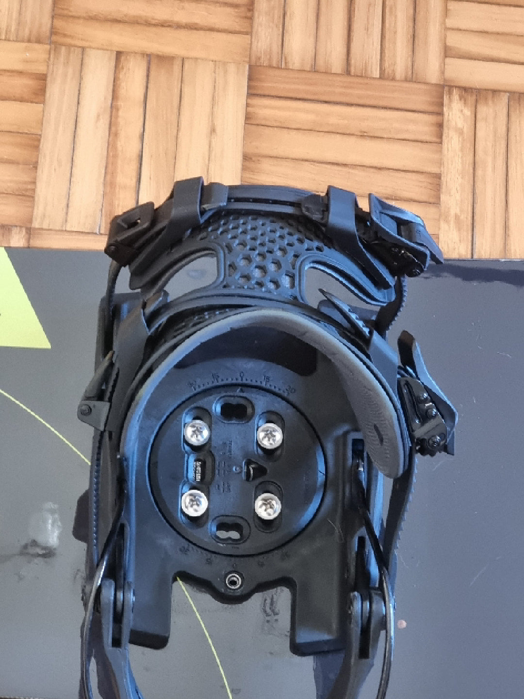 Attacchi snowboard Nideker flow fuse tg. XL usati