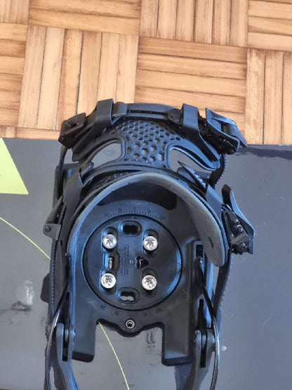 Attacchi snowboard Nideker flow fuse tg. XL usati
