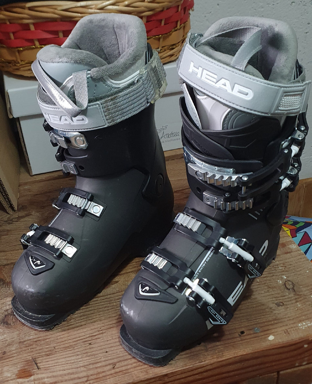 Scarponi donna sci Head Advance Edge 65 tg. 23.5 usati