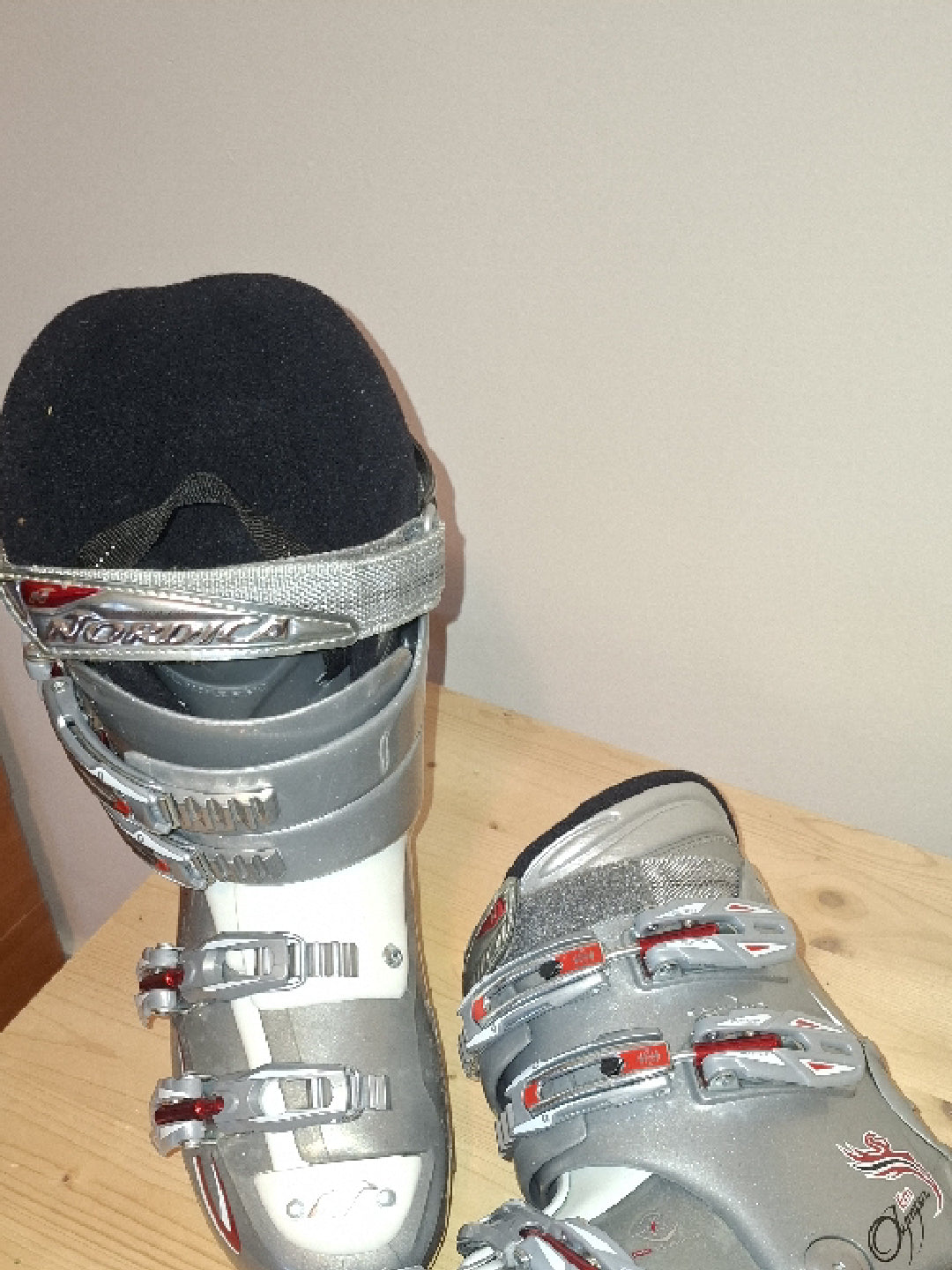 scarponi sci Nordica tg. 25.5 usati