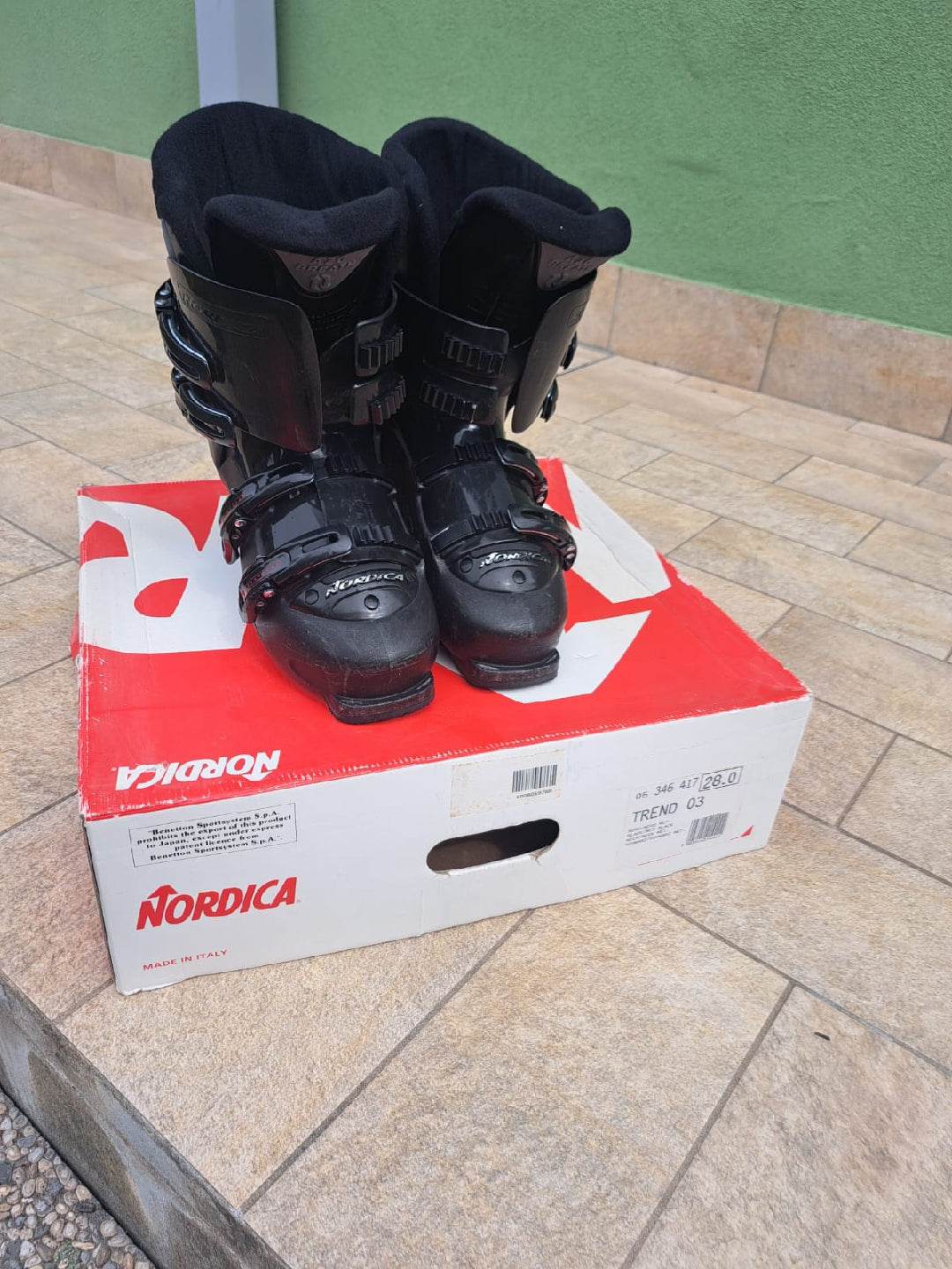 Scarponi sci uomo Nordica Exopower Trend tg. 28 usati