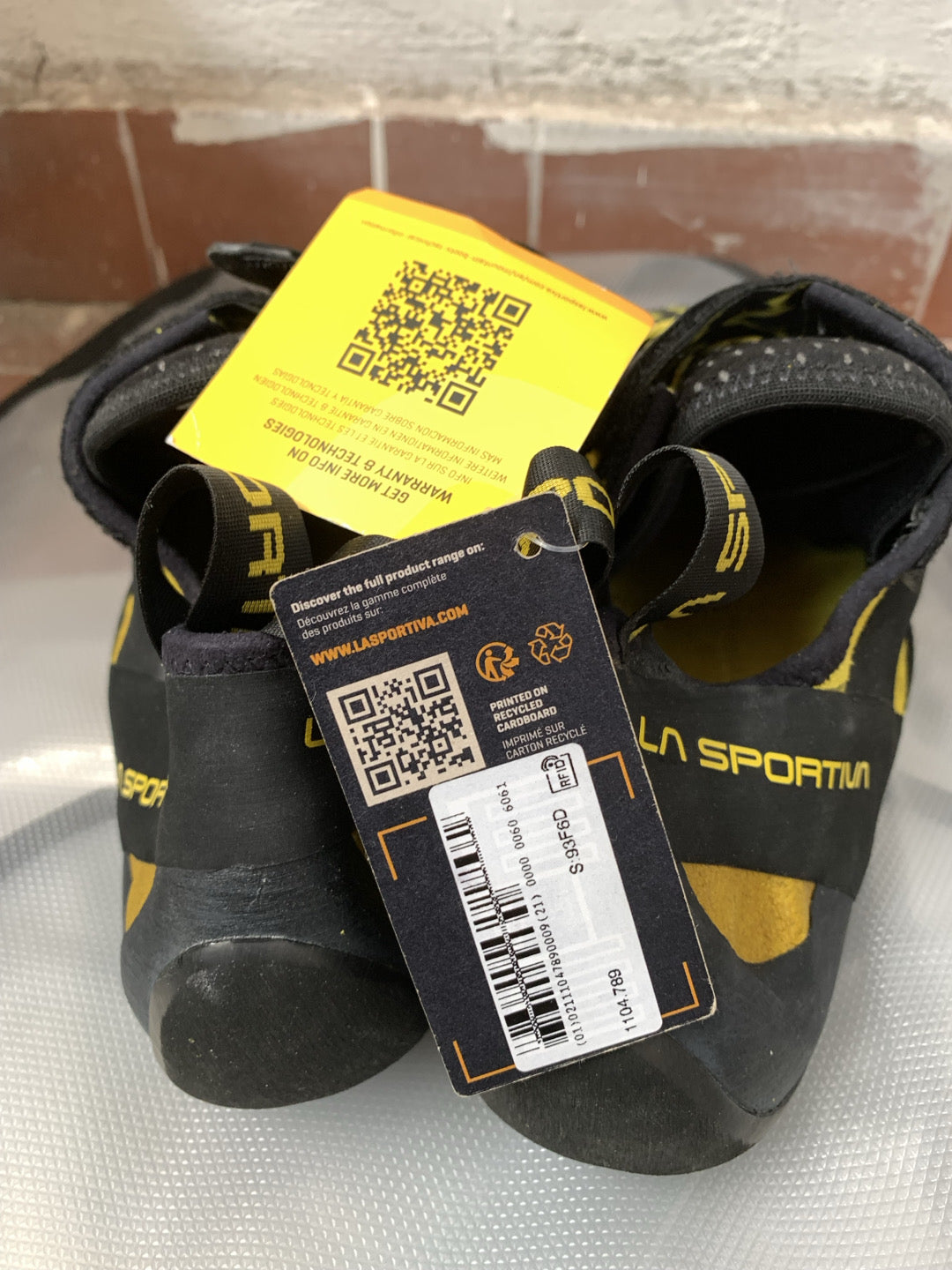 Scarpette arrampicata La Sportiva tg. 45 nuove