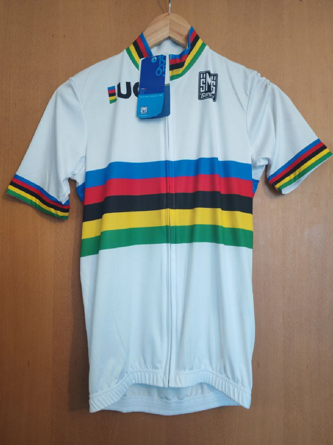 maglia ciclismo Santini champion originale tg. M nuova