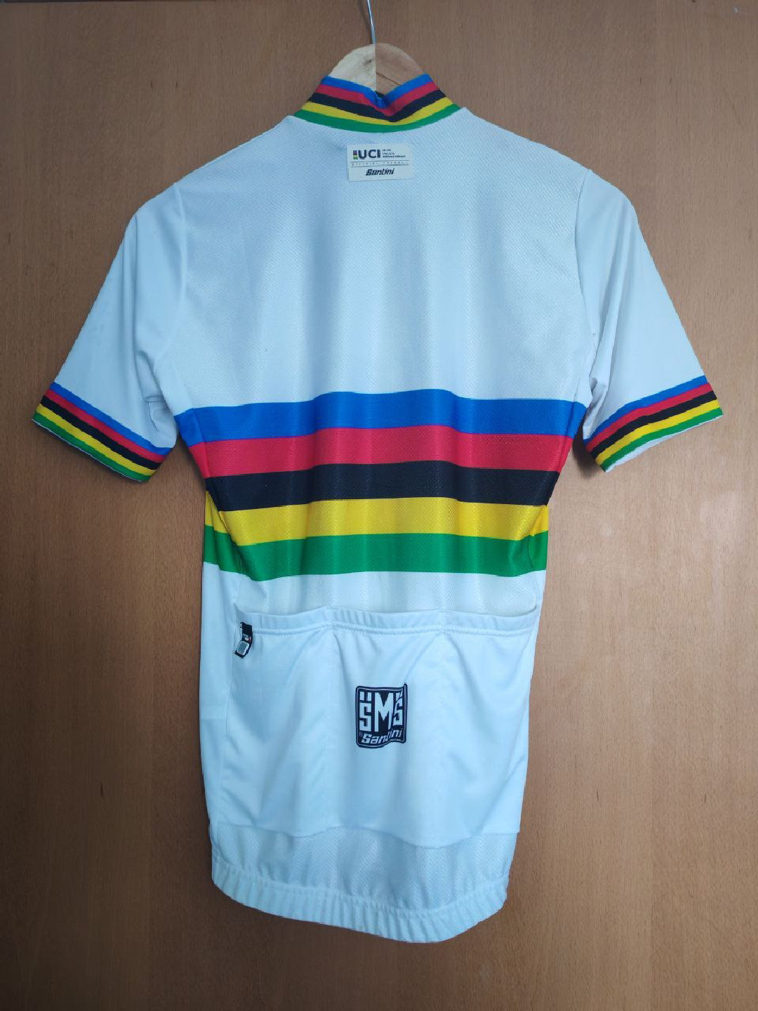 maglia ciclismo Santini champion originale tg. M nuova