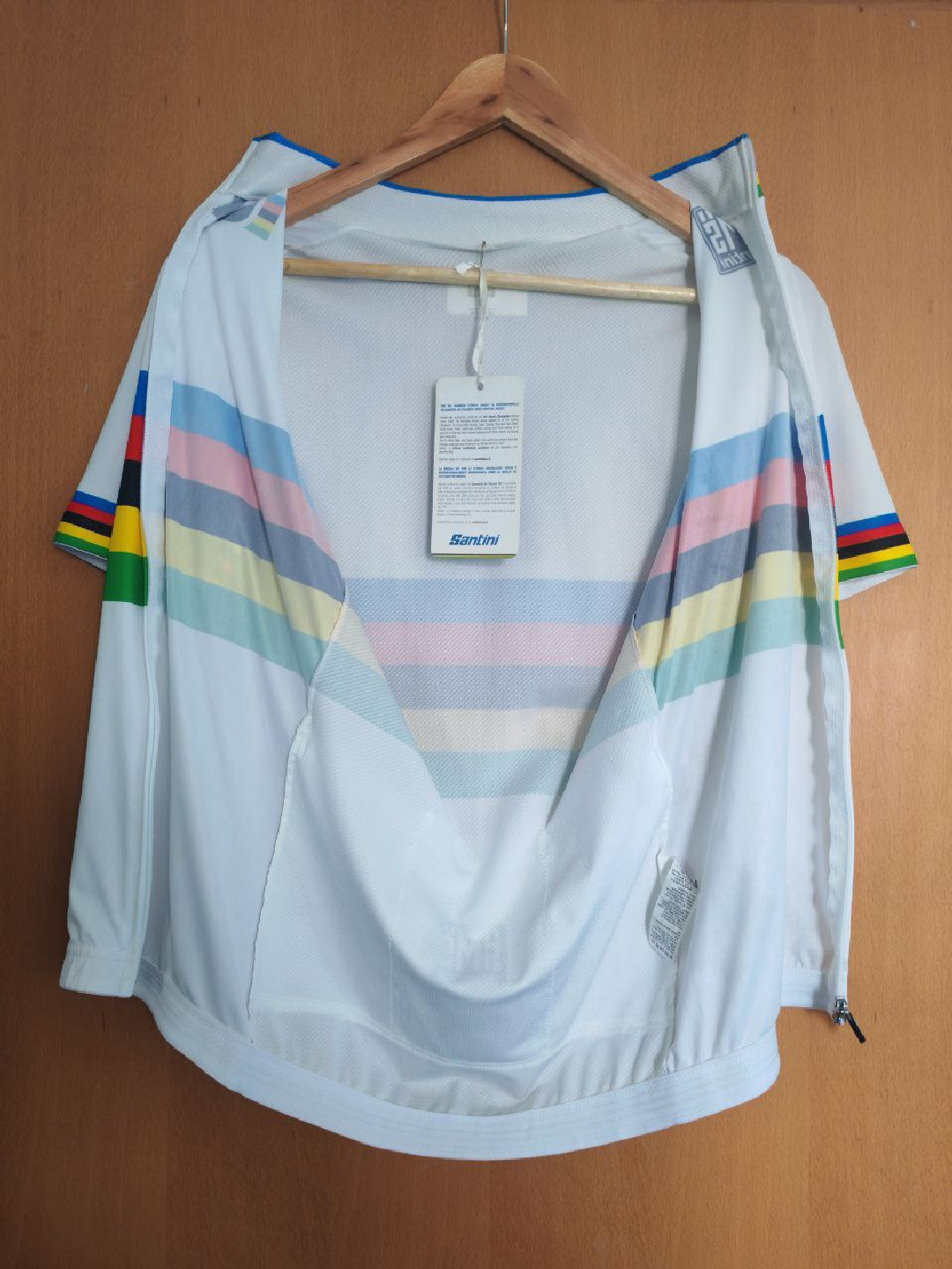 maglia ciclismo Santini champion originale tg. M nuova