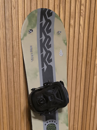 Tavola da snowboard K2 Vandal 137cm + attacchi Union usata