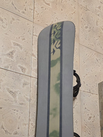 Tavola da snowboard K2 Vandal 137cm + attacchi Union usata