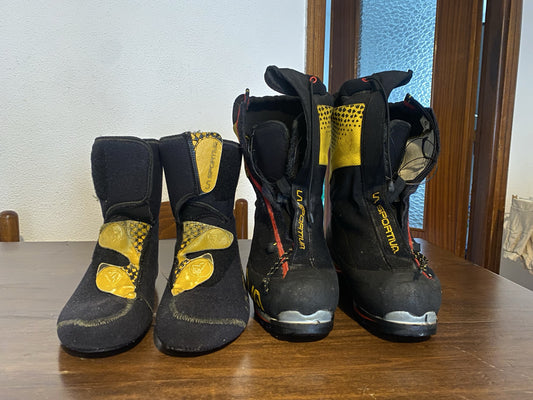 Scarponi alpinismo La Sportiva G2 Evo tg. 42.5 usati