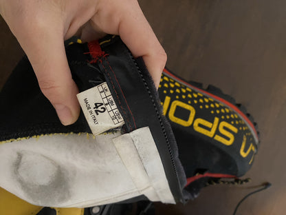 Scarponi alpinismo La Sportiva G2 Evo tg. 42.5 usati