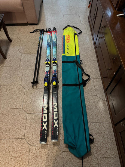 Sci Elan MBX C5 Monoblock 198cm VINTAGE usato