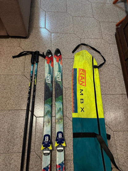 Sci Elan MBX C5 Monoblock 198cm VINTAGE usato