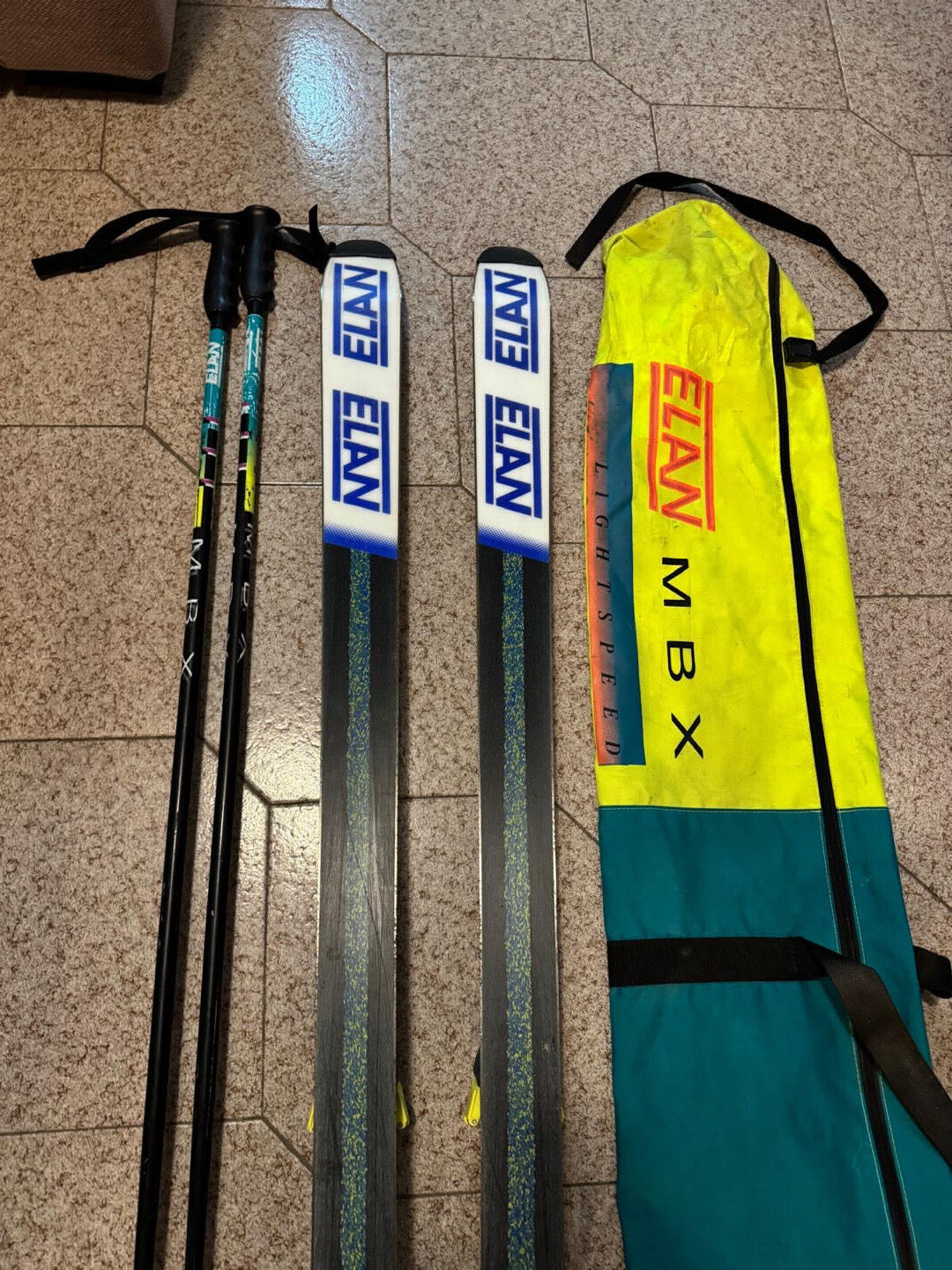 Sci Elan MBX C5 Monoblock 198cm VINTAGE usato