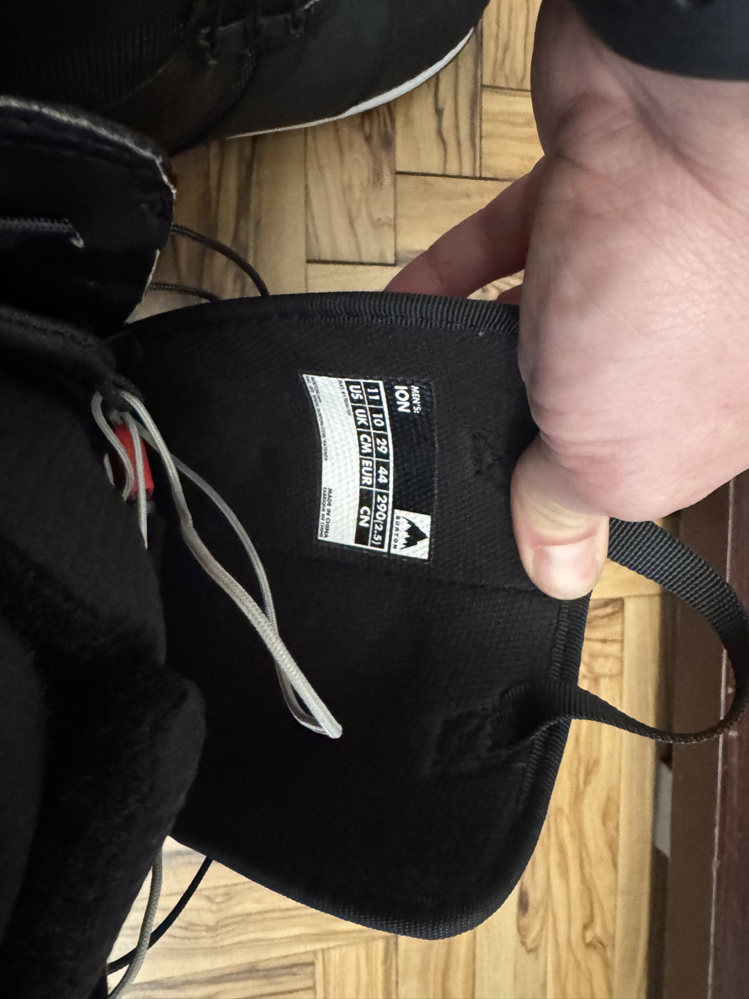 Burton Ion scarponi snowboard taglia 44