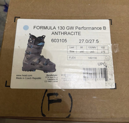 Scarponi Head Formula 130 GW performance b tg 27.5 usati