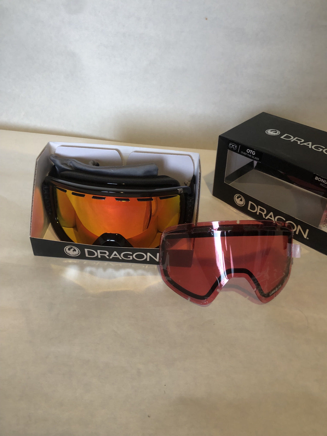 Maschera snow DRAGON D1 Otg split - Taglia Unica nuovo