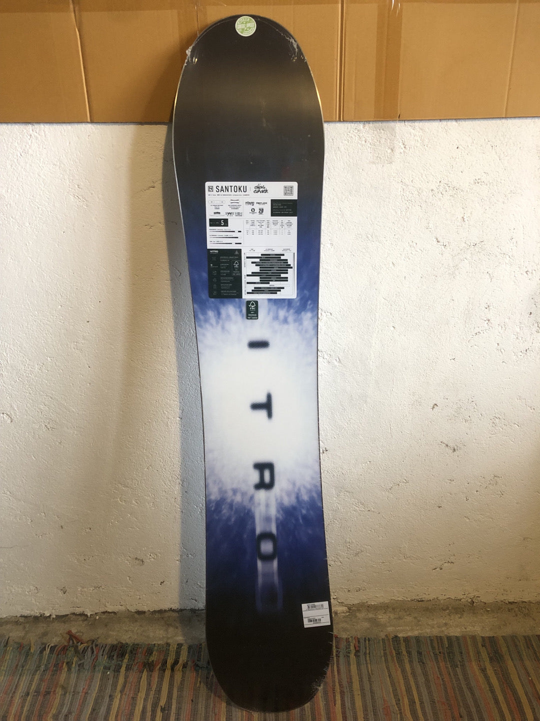 Tavola snow NITRO Santoku - Taglia 156 nuovo