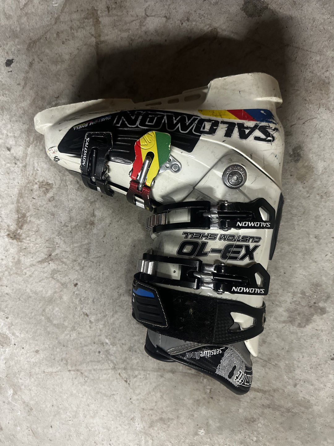 scarponi salomon x3-10 custom shell, 24,5, 285mm