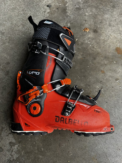 Scarpone sci Dalbello Lupo 130 tg. 40.5 (295 mm) usati