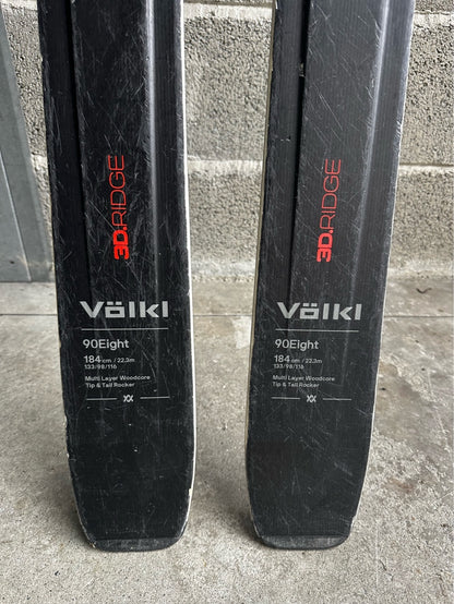 Sci freeride/alpinismo Volkl 90 184 cm r22.3 usati