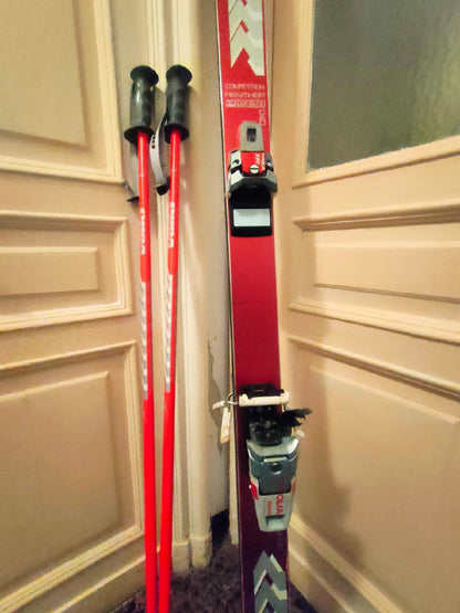 Sci Volkl 195cm usati + bacchette 177cm usati