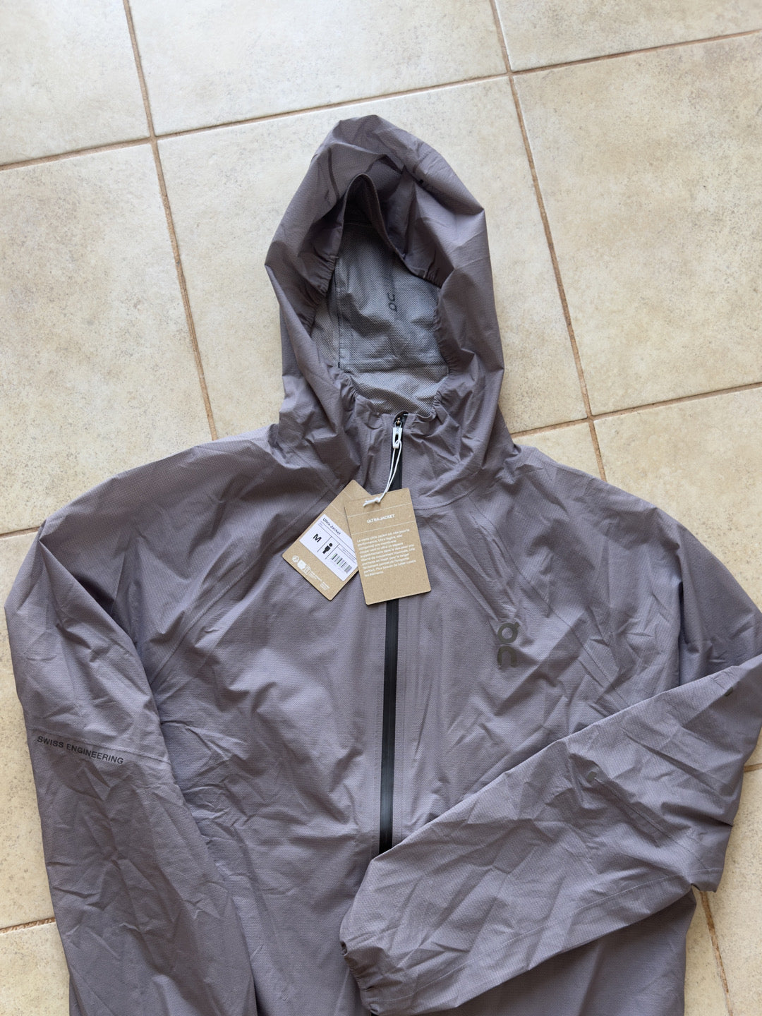 Ultra Jacket - on - Impermeabile Ultralight Trail tg. M nuovo