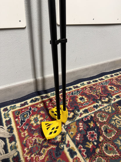 Bastoncini sci racchette Atk tour poles 120 cm usati